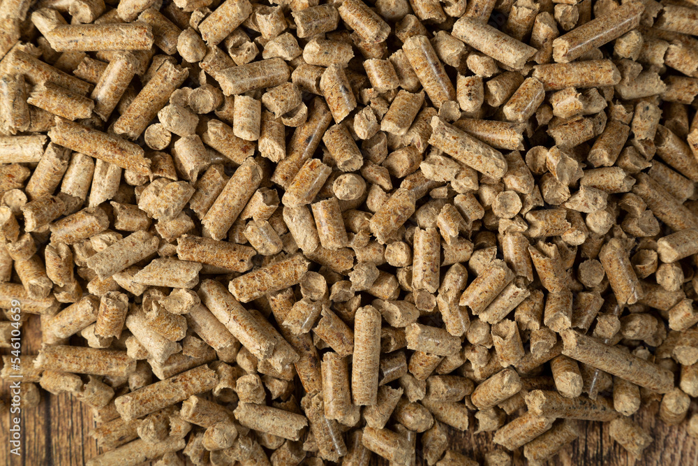 Fuel pellets for the furnace made of coniferous wood. Fuel pellets for the furnace made of coniferous wood.
