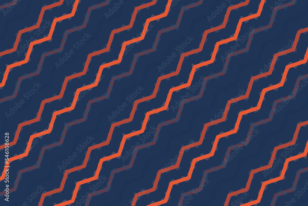 Gradient geometrical  zig-zag stripe pattern background design