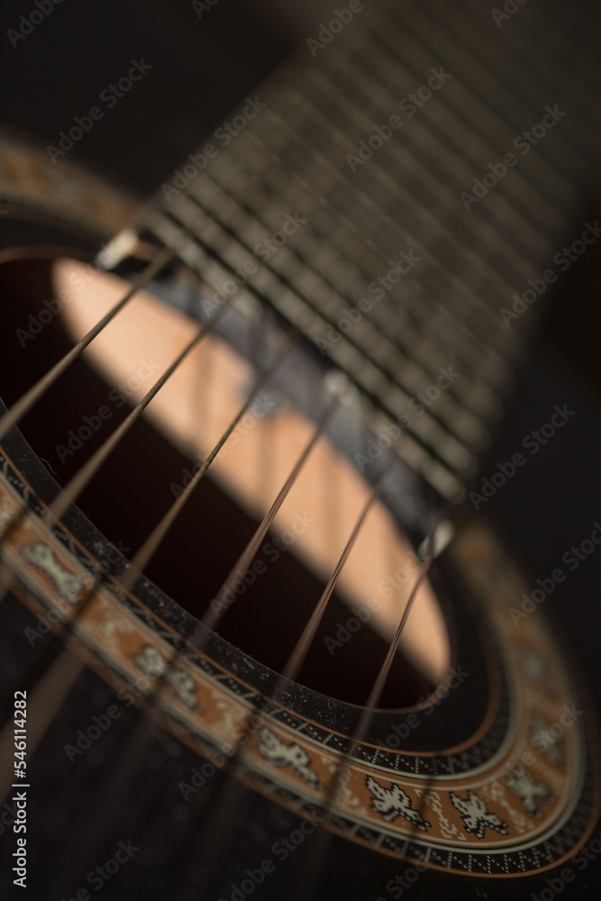 Obraz premium guitar close up