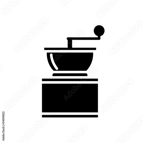 coffee grinder - vector icon