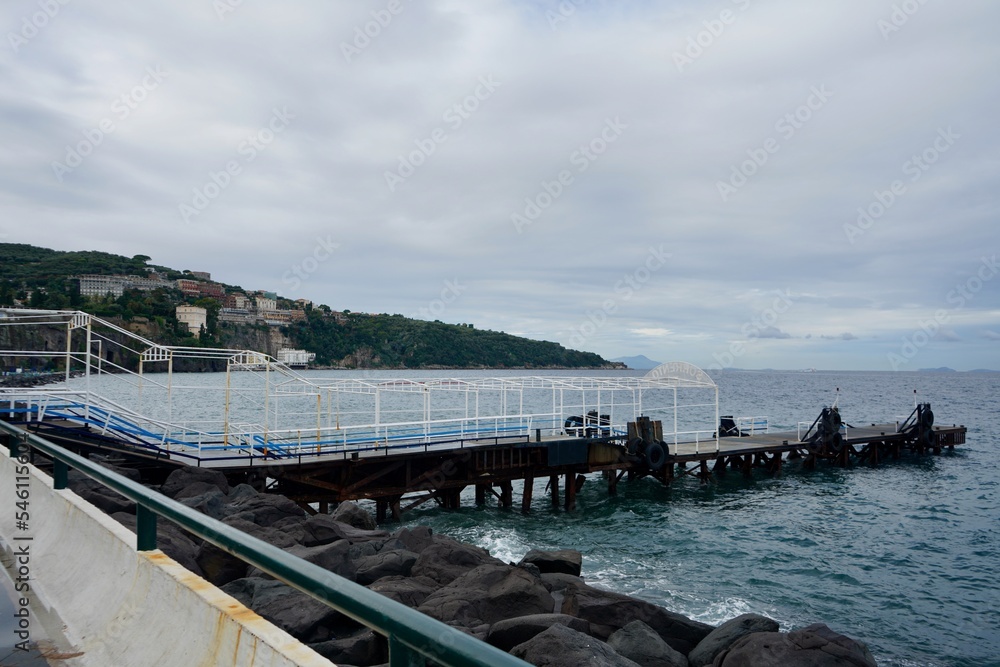 Fototapeta premium Sorrento Italy 2022 November