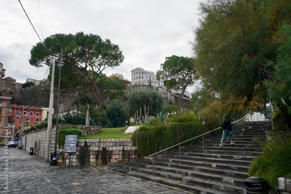 Obraz premium Sorrento Italy 2022 November