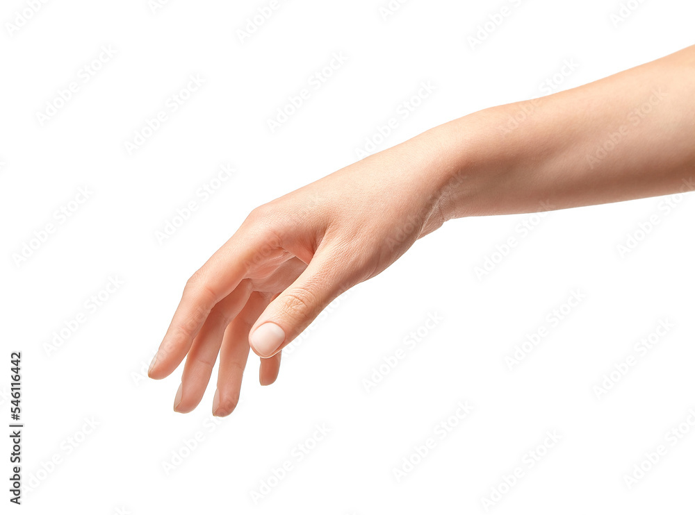 Empty Female Hand.