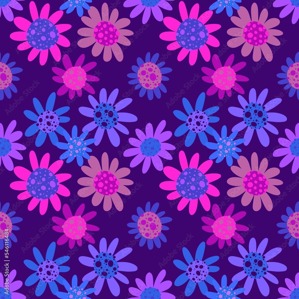Floral seamless flower pattern for wrapping and linens and fabrics and clothes print and kids and kitchen textiles Floral seamless flower pattern for wrapping and linens and fabrics and clothes print and kids and kitchen textiles