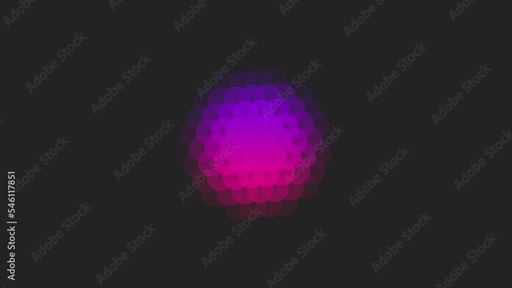 Gradient purple and red dots pattern on black gradient, motion abstract business and corporate style background Gradient purple and red dots pattern on black gradient, motion abstract business and corporate style background
