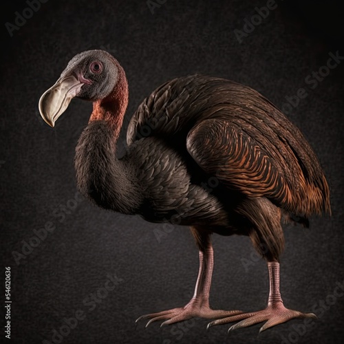 Slika na platnu the ancient extinct flightless bird: Dodo, Raphus cucullatus species