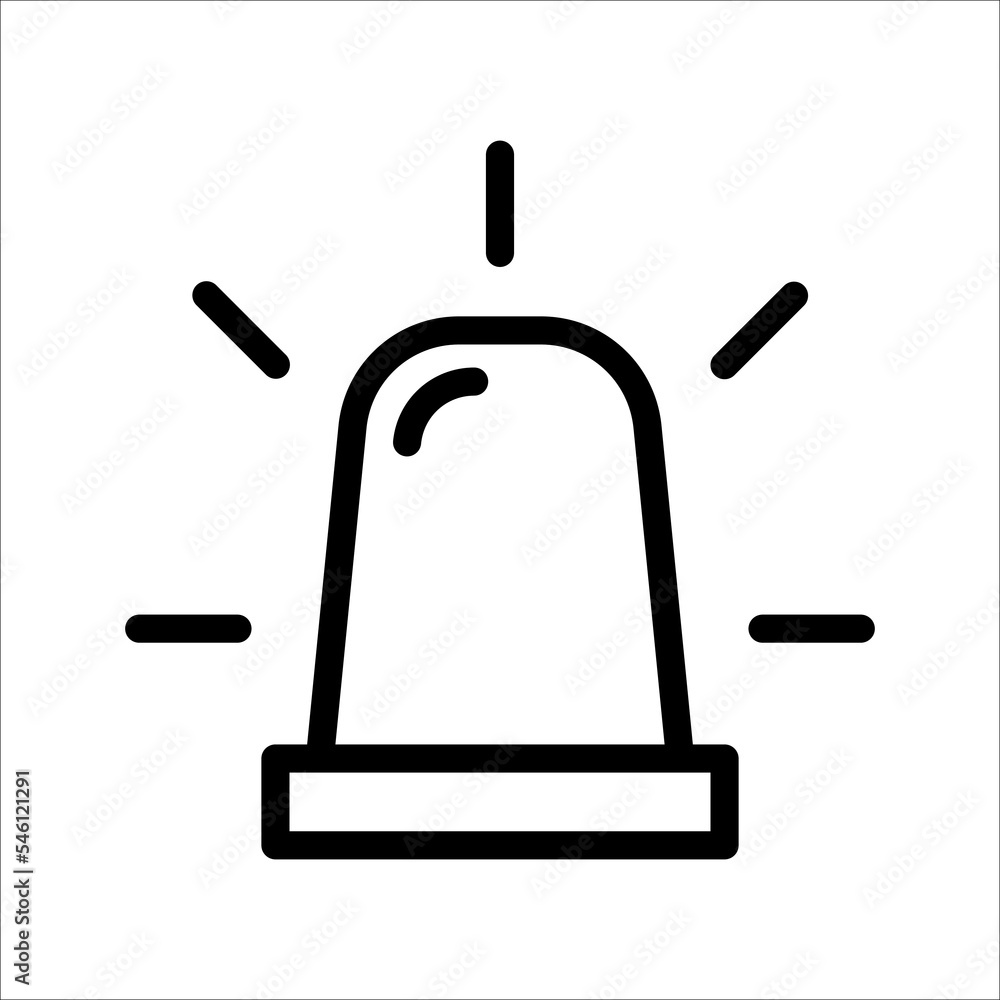 siren icon. flat style emergency and ambulance symbols isolated on white background for website, banner, mobile app and graphic design elements, eps 10. siren icon. flat style emergency and ambulance symbols isolated on white background for website, banner, mobile app and graphic design elements, eps 10.