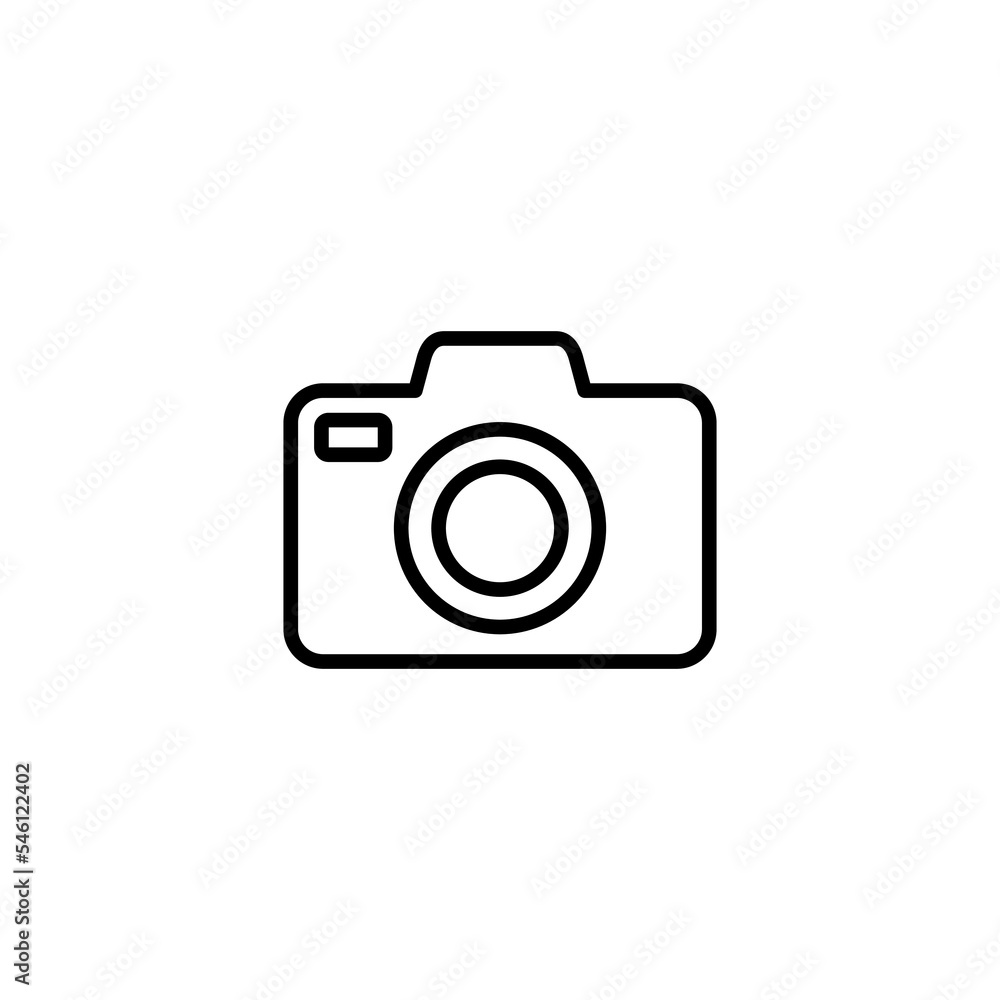 Camera icon vector illustration. photo camera sign and symbol. photography icon. Camera icon vector illustration. photo camera sign and symbol. photography icon.