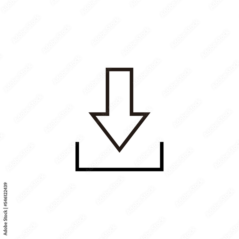 Download icon vector illustration. Download sign and symbol Download icon vector illustration. Download sign and symbol