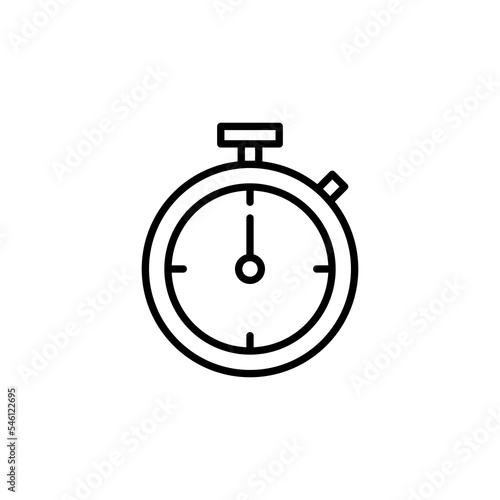 stopwatch icon vector illustration. Timer sign and symbol. Countdown icon. Period of time