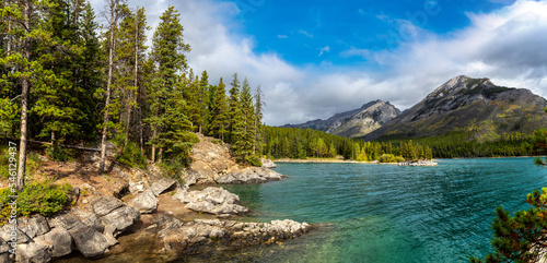 Lake Minnewanka in Banff