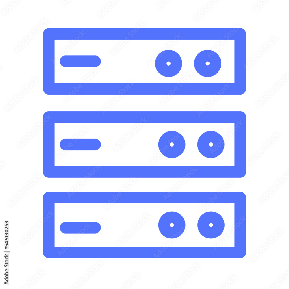 Data Database Hosting Network Server Icon Data Database Hosting Network Server Icon