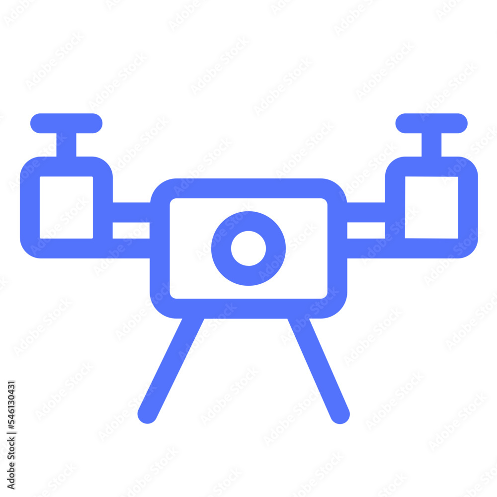 Device Drone Fly Quadcopter Technology Icon Device Drone Fly Quadcopter Technology Icon