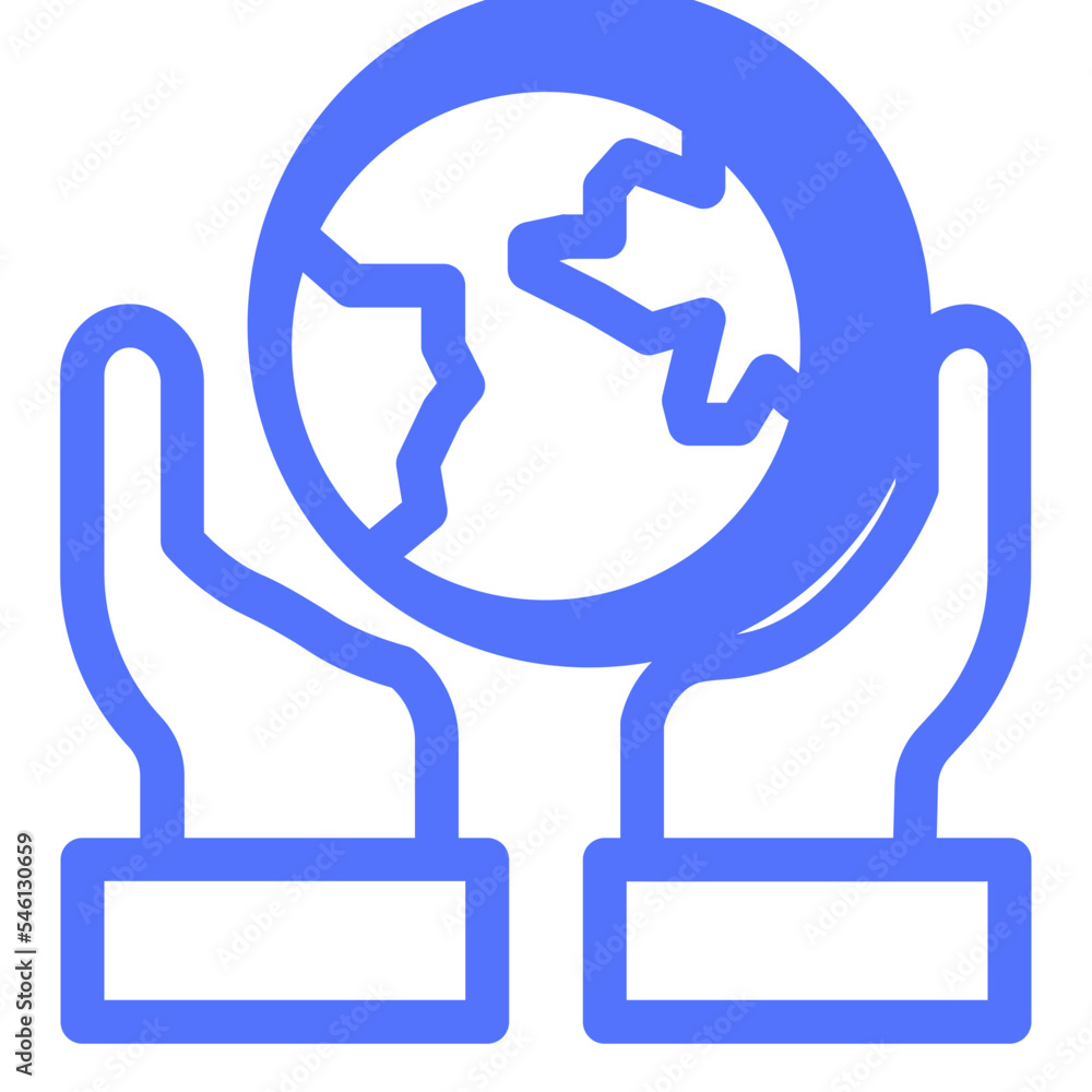 Earth Ecology Save Icon