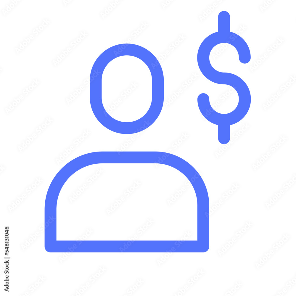 Finance Income Money Profit User Icon Finance Income Money Profit User Icon