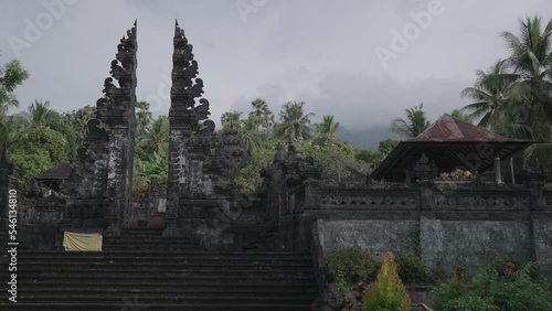 Wallpaper Mural Beautiful Temple in Bali Surrounded by Forest and Mountain - Pura Puseh Les - Penuktukan Buleleng Torontodigital.ca