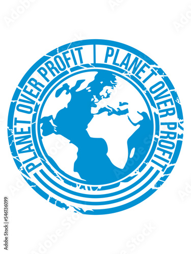 planet over profit Zitat 