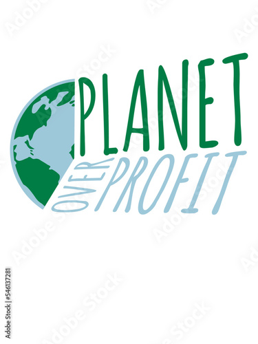 planet over profit Zitat 