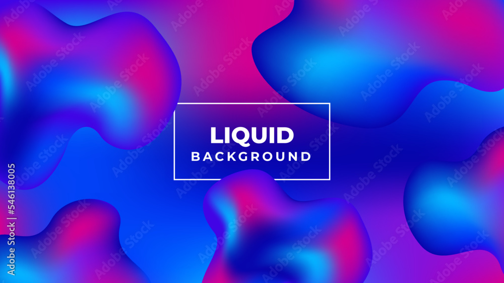 Modern Gradient Liquid Background Design Modern Gradient Liquid Background Design