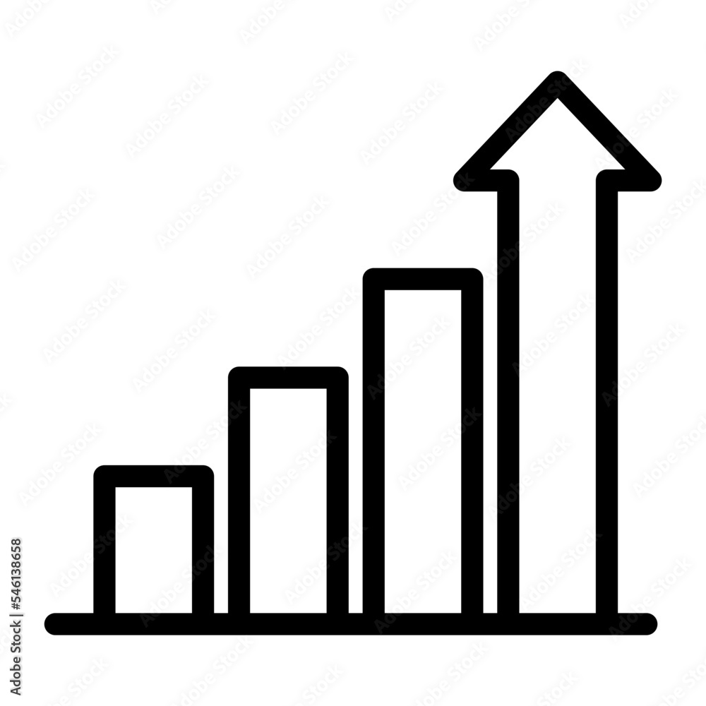 growth line icon growth line icon