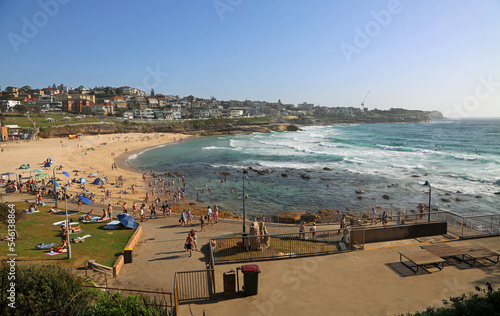 Photography People resting on Bronte Beach - Coastal Walk, Sydney, Australia