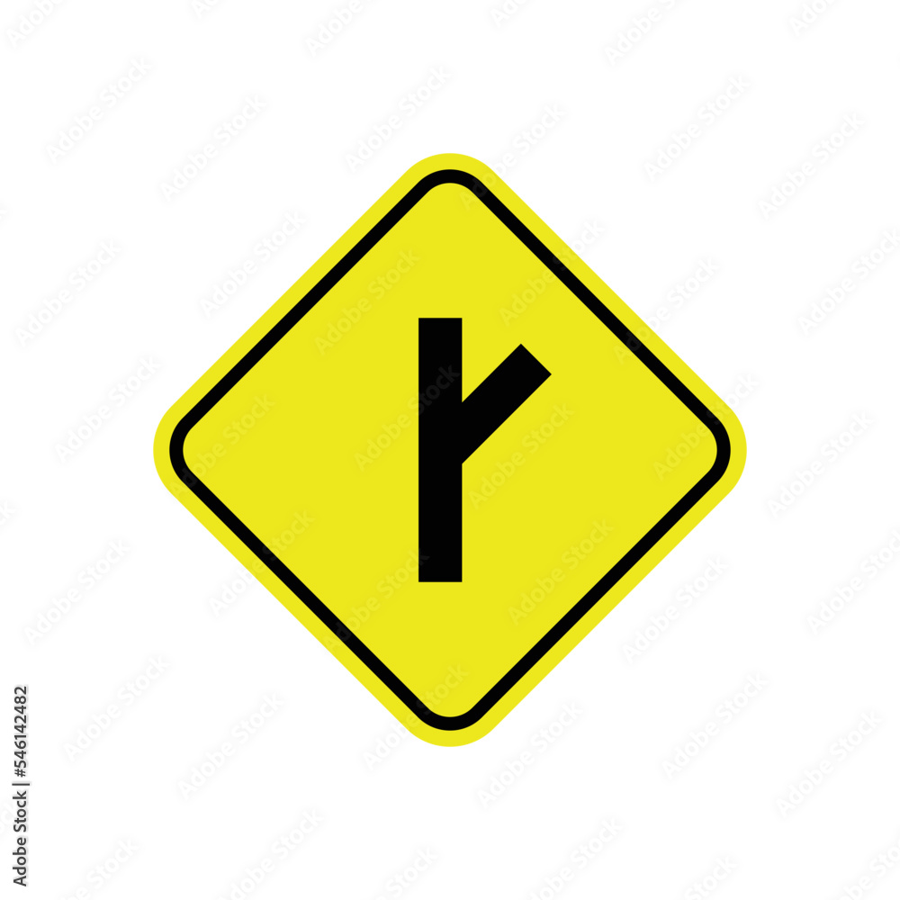 Road sign icon vector logo design template Road sign icon vector logo design template