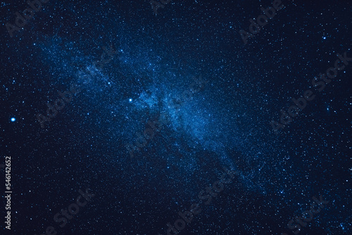 Background with stars and milky way