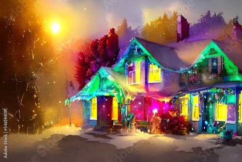 It's the holiday season and everyone is getting into the festive spirit by decorating their houses. Some people go all out with lights, inflatables, and even fake snow! It's a sight to behold and alwa