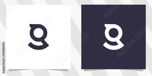 letter g logo design template