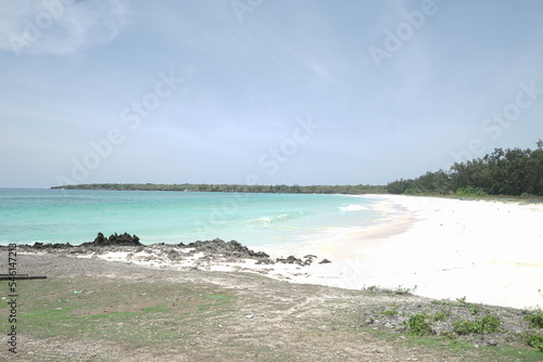 Beautiful scene of beach during the day