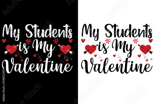 valentine t-shirt design or valentine's quote SVG 