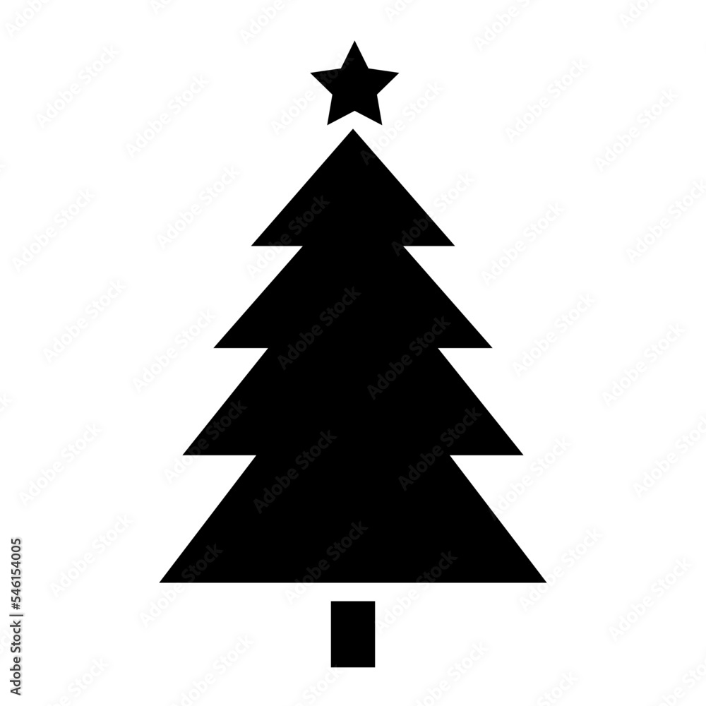 Obraz premium Christmas tree merry christmas season greeting decoration