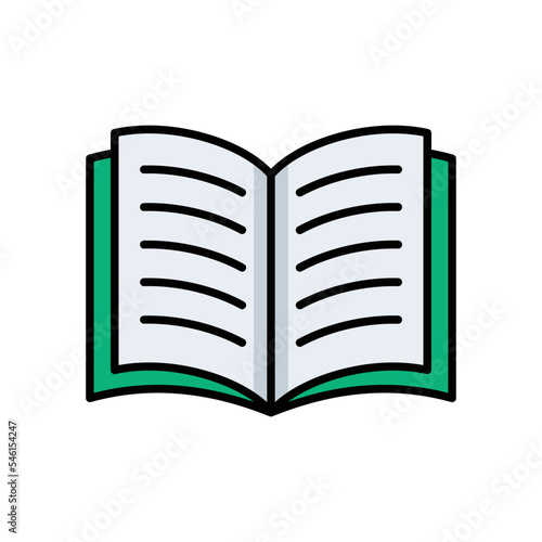 book icon vector stock vector