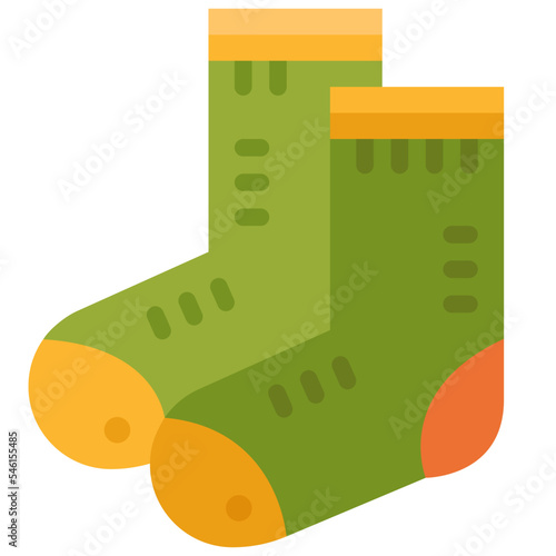 socks flat icon