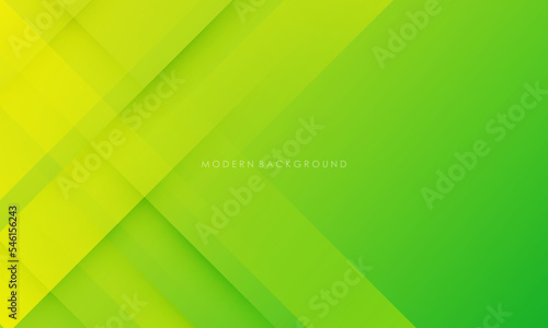 Modern gradients green and yellow background design