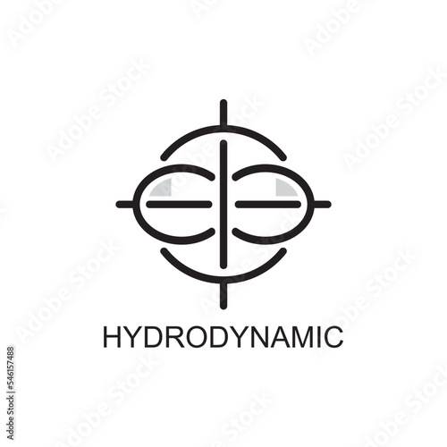 hydro dynamic icon , machine icon