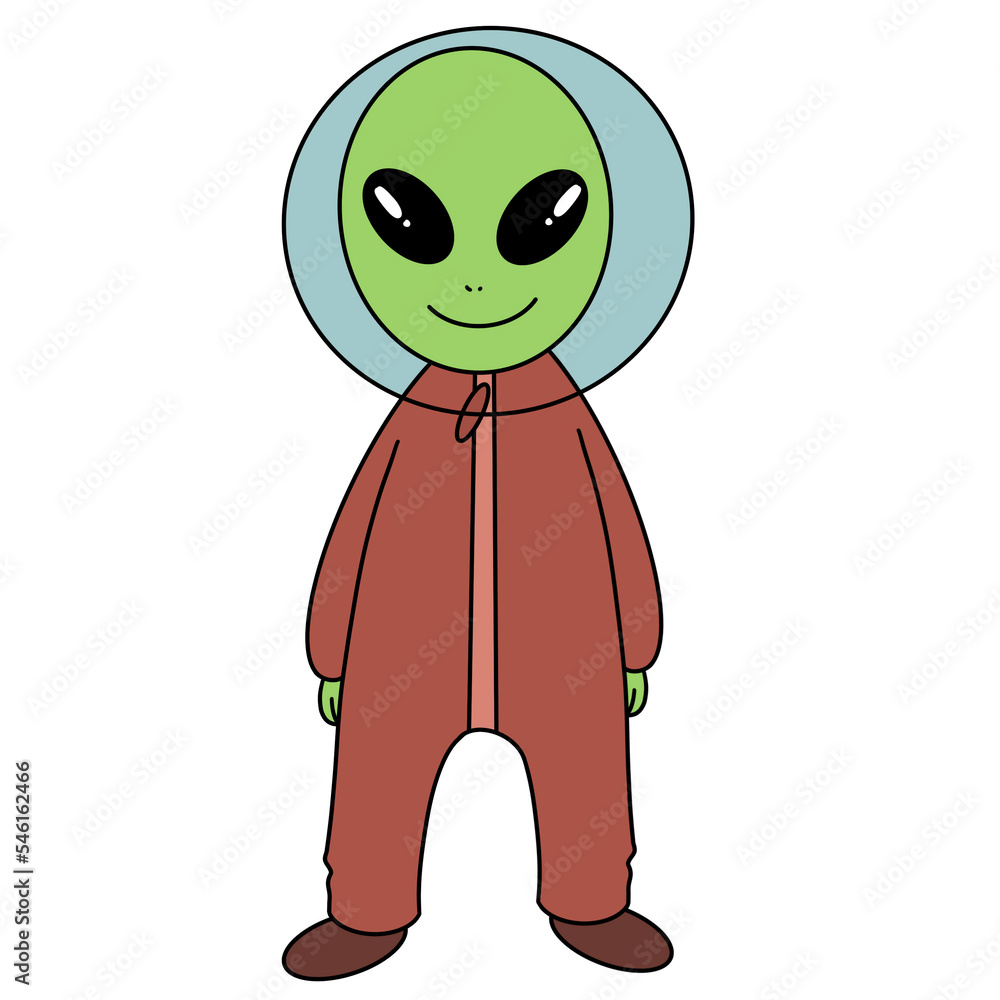 Fototapeta premium astronaut illustration