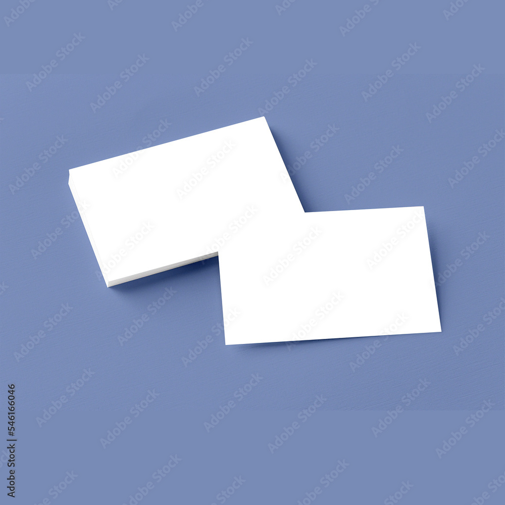 business card front or back design mock-up business card front or back design mock-up
