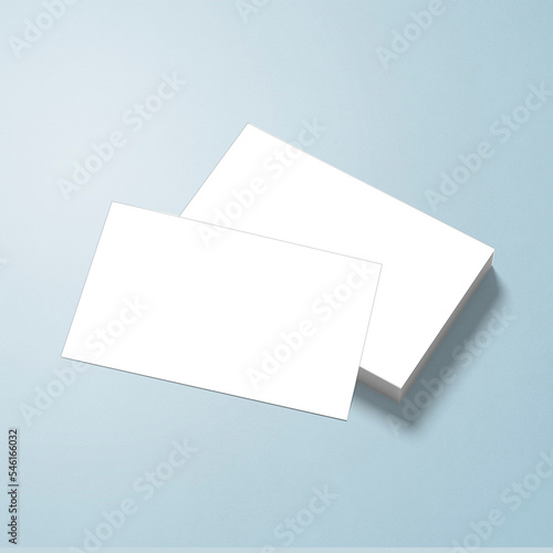 Business Card front or back design Mockup