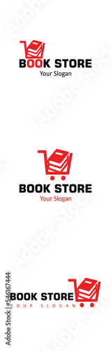 Creative logo design for your book store company