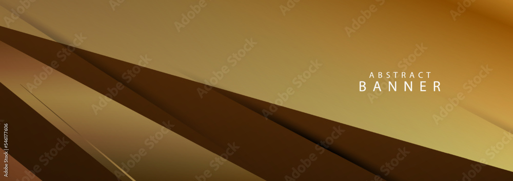 Obraz premium Abstract geometric golden concept luxury design background