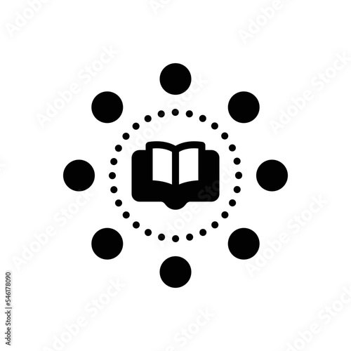 Photos Black solid icon for useful