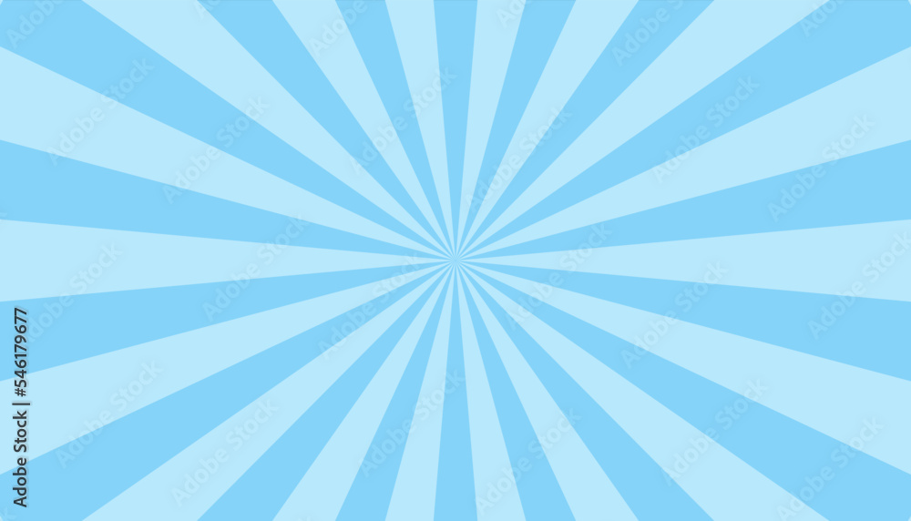 abstract background vector with rays and pastel color for comic or other