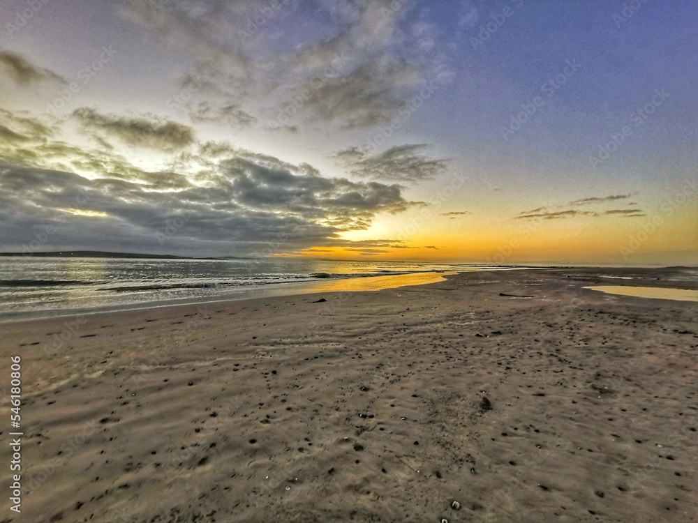 sunset on the beach sunset on the beach