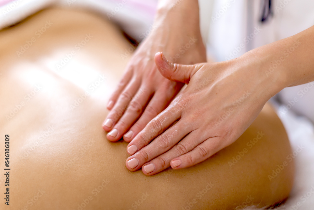 Massage wellness spa massage foot back