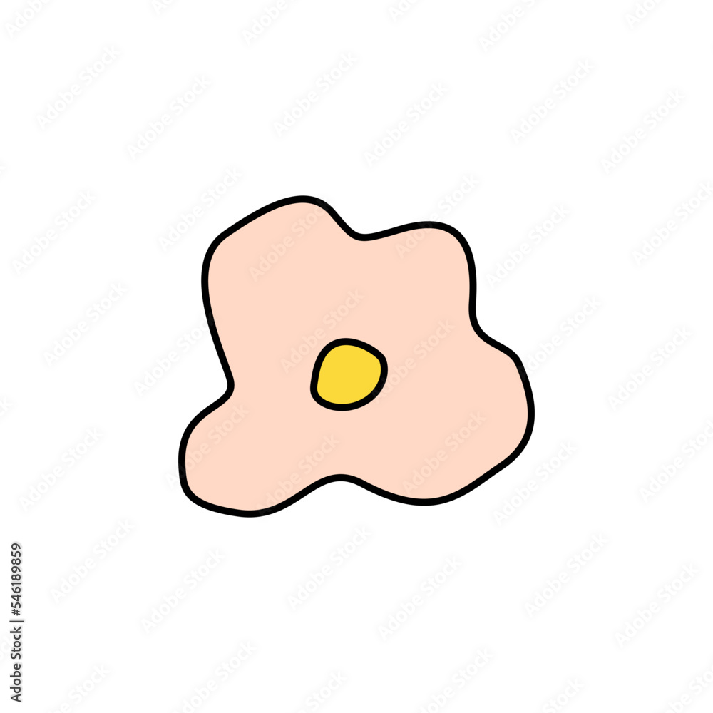 Retro Groovy Flower Element, Daisy flat icon in doodle style. Cute Hand Drawn Hippy Flower inspirited by 70s years. Vintage vector illustration isolated on white background. Floral for poster, print. Retro Groovy Flower Element, Daisy flat icon in doodle style. Cute Hand Drawn Hippy Flower inspirited by 70s years. Vintage vector illustration isolated on white background. Floral for poster, print.