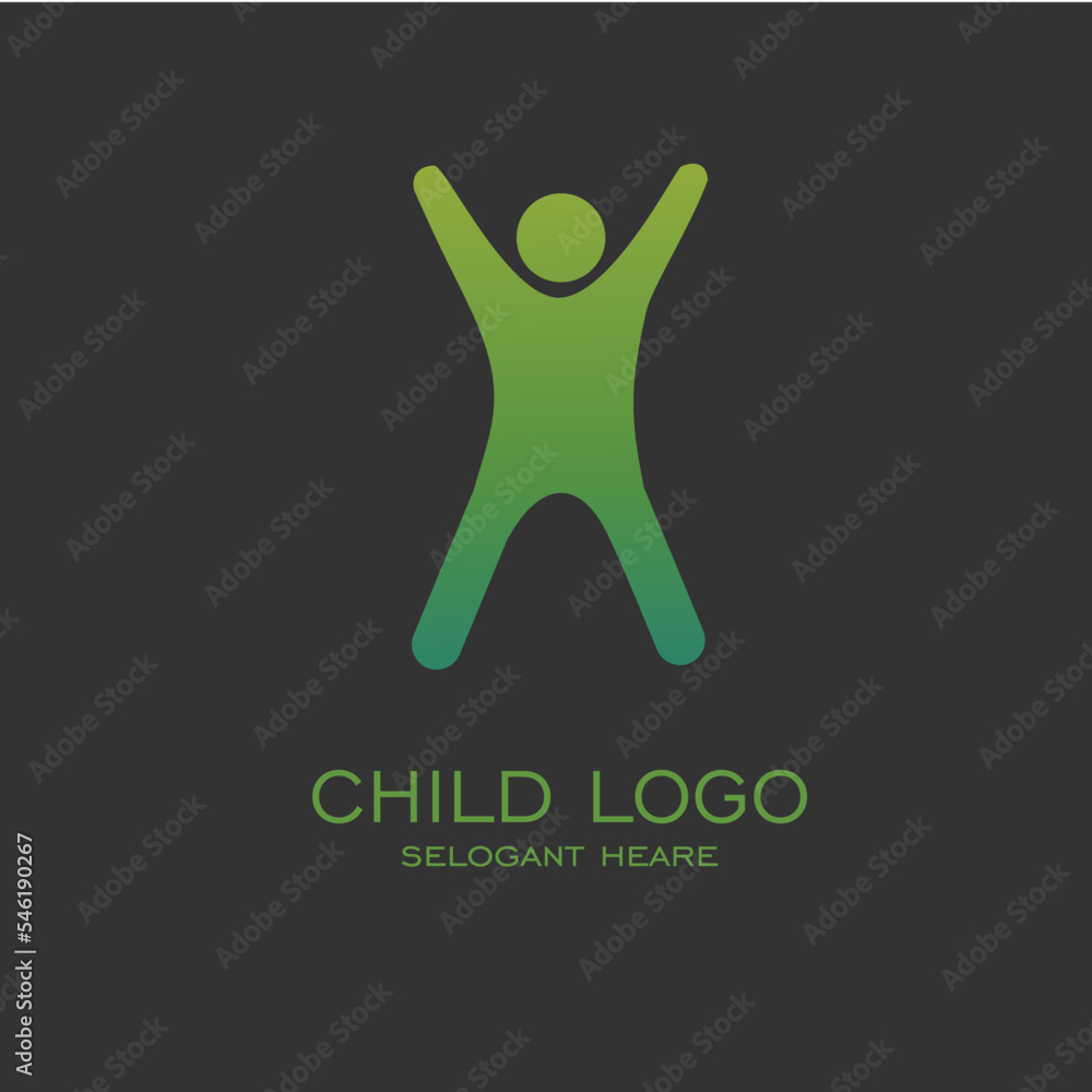 little boy logo business logo and symbol