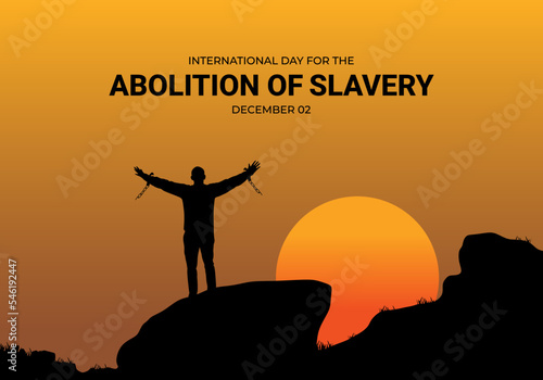 International day for the abolition of slavery celebrate on december 2