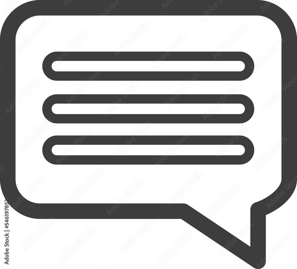 Message thin line icon, Social icon set. Message thin line icon, Social icon set.