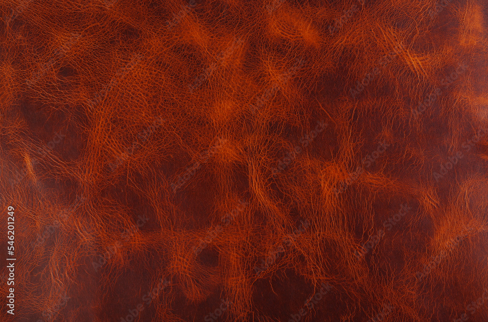 Obraz premium Vintage genuine leather pull-up texture.